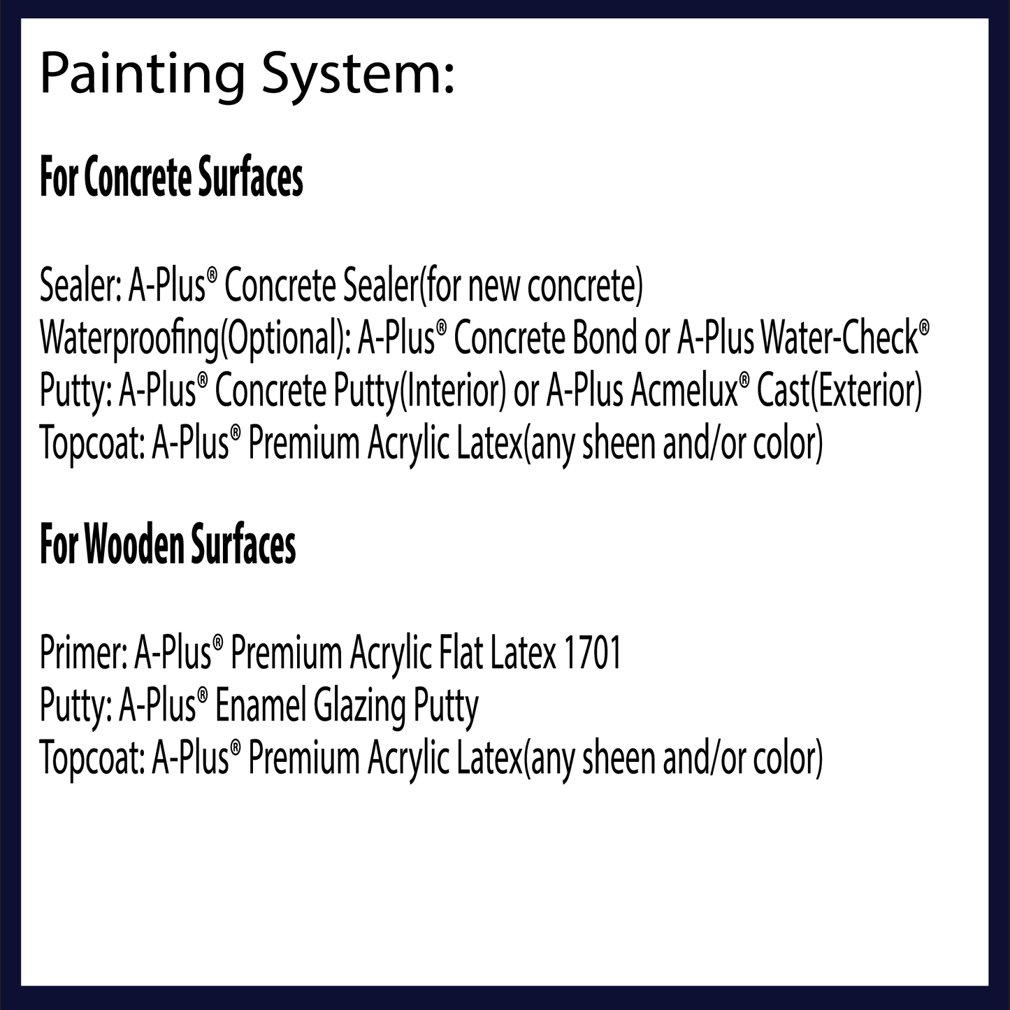 A-Plus® 100% Premium Acrylic Latex Paint – High Coverage & Durable Water-Based Interior & Exterior Paint