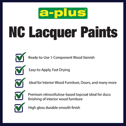 A-Plus NC Lacquer Duco White