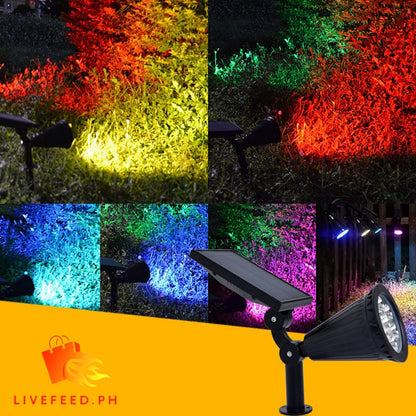 SolarGlow 7-LED Waterproof Lawn Light