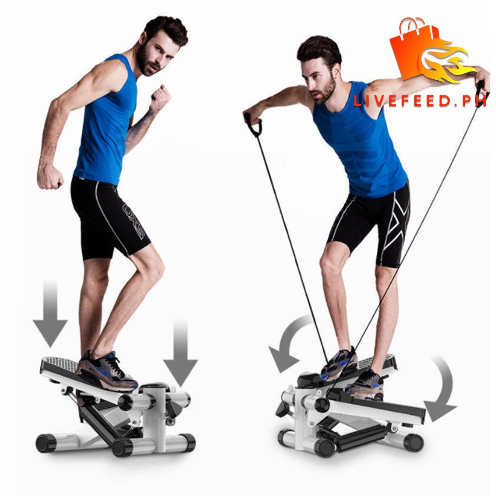 Mini Hydraulic Fitness Stepper – Get Fit at Home with Every Step!