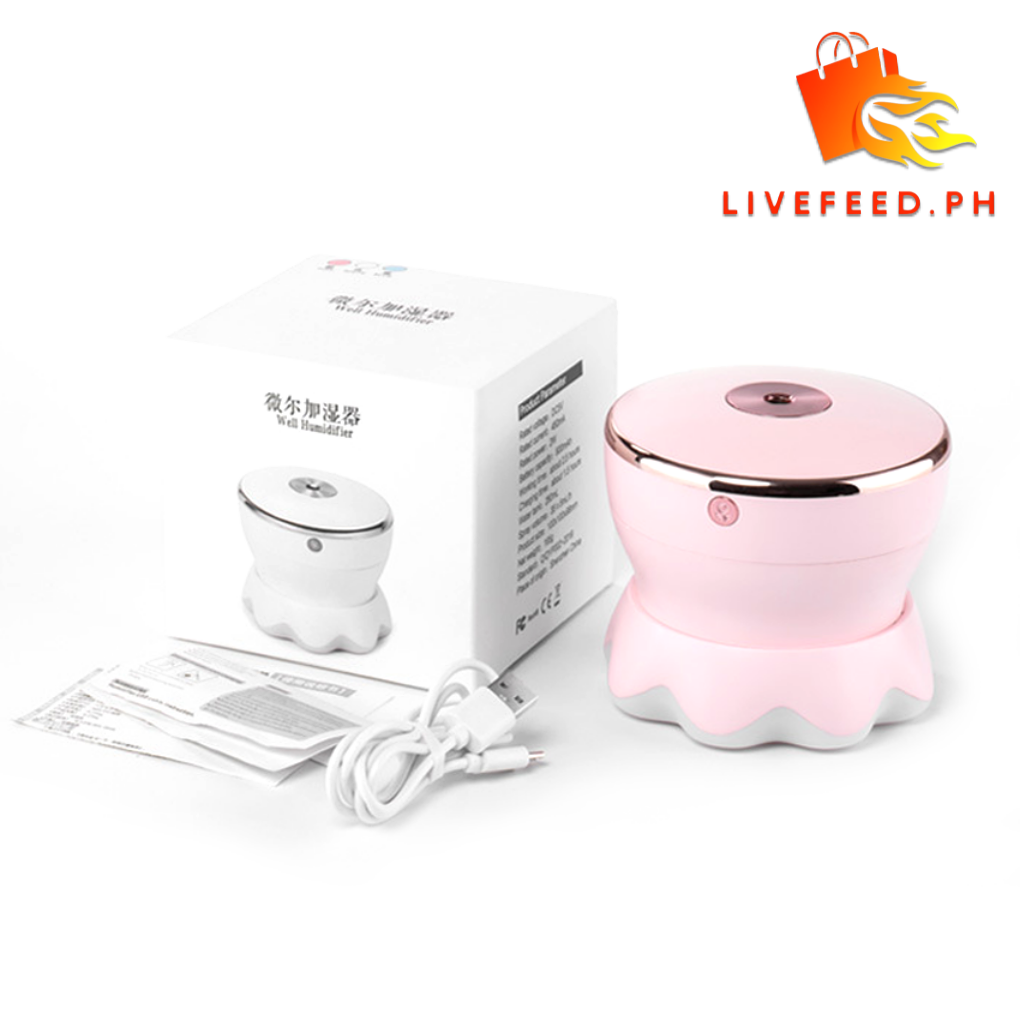 MistEase 280ml Compact & Portable Humidifier