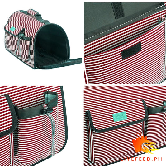 Premium Pet Carrier Travel Bag – Stylish, Spacious, and Pet-Approved