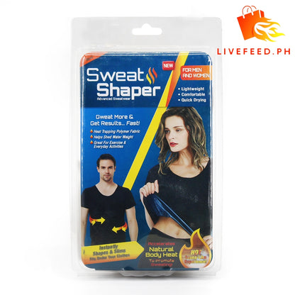 SweatFlex Unisex Men & Women Sweat Shaper – Ultimate Full-Length Shaping & Sculpting Activewear