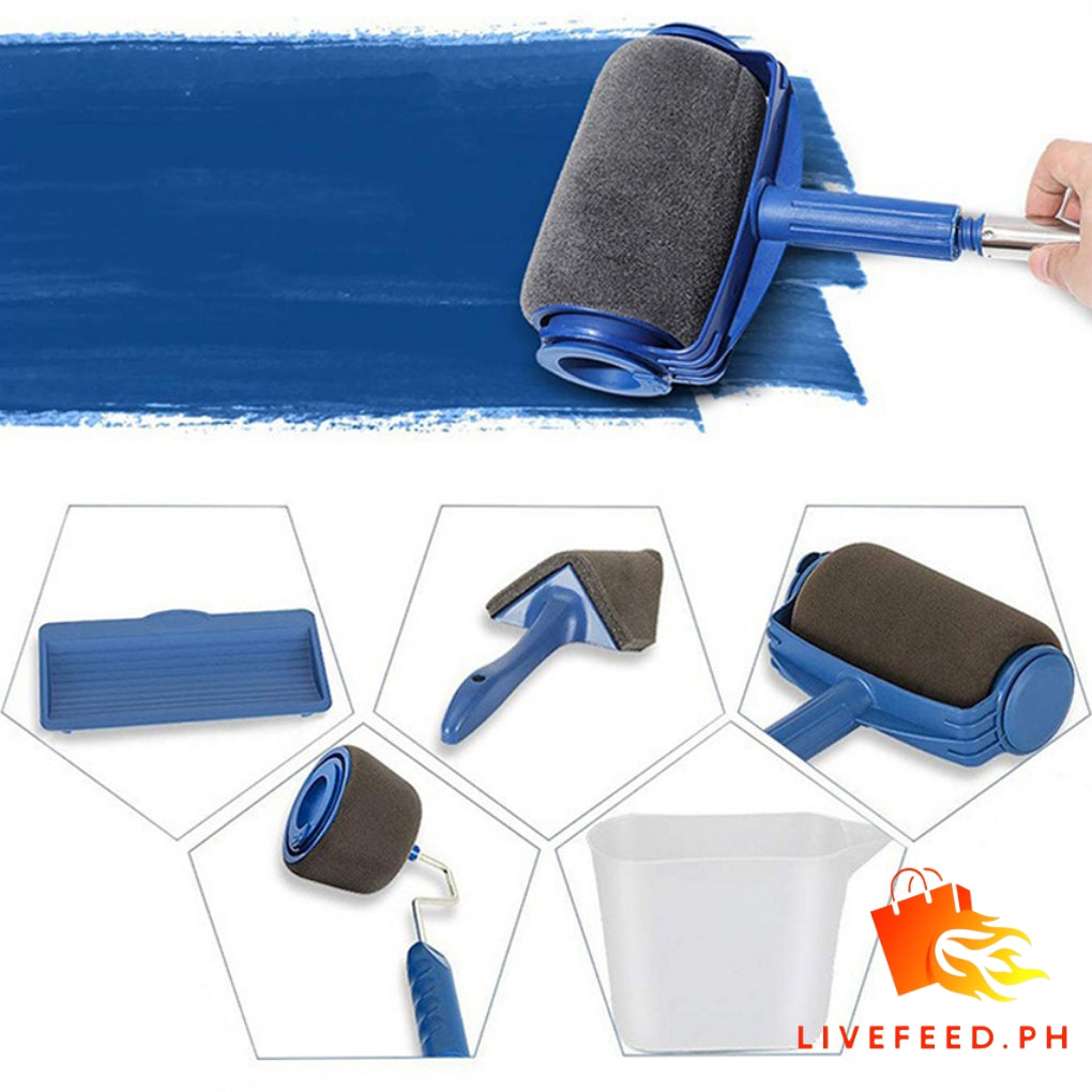 ProPaint Max: Spill-Proof Refillable Paint Roller System