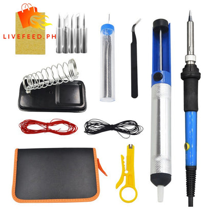 ProTech 60W Digital Soldering Iron Kit – Adjustable 200-450°C with LCD Display