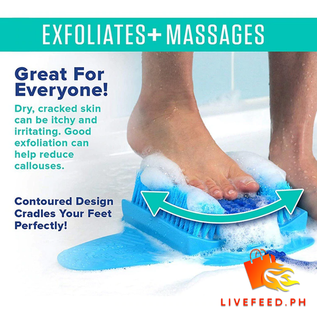 Effortless Foot Care Brush – Complete Foot Cleaner & Exfoliator for a Spa-Like Experience