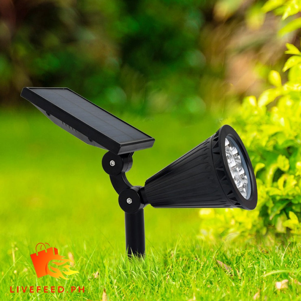 SolarGlow 7-LED Waterproof Lawn Light