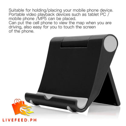 FlexDock Adjustable Phone & Tablet Holder – Compact Convenience for Every Occasion