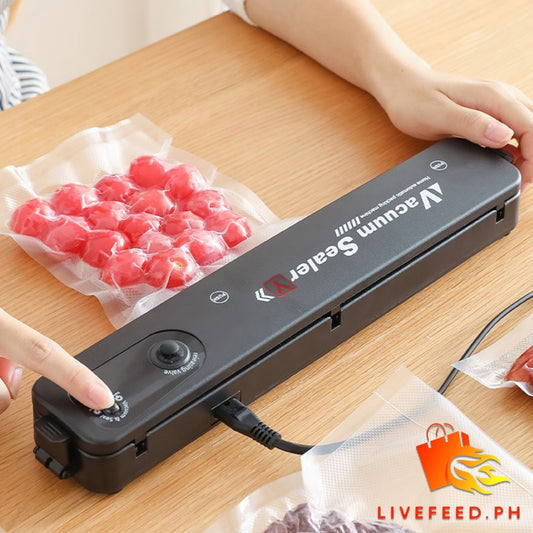 FreshLock Portable Vacuum Sealer - Compact Food Preservation System