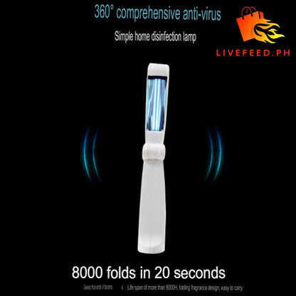 Powerful Handheld UV Protection Lamp On-The-Go