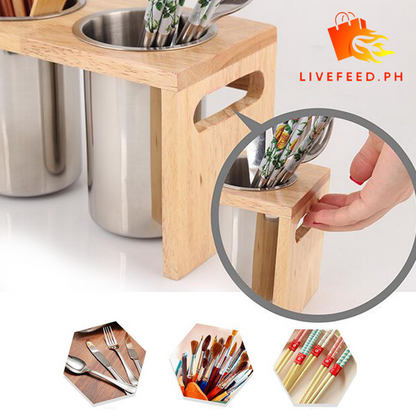 Stainless Steel Tableware Storage Rack