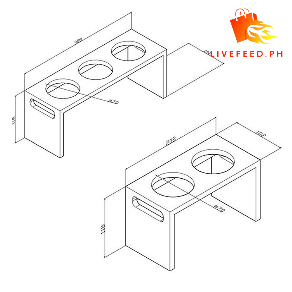 Stainless Steel Tableware Storage Rack