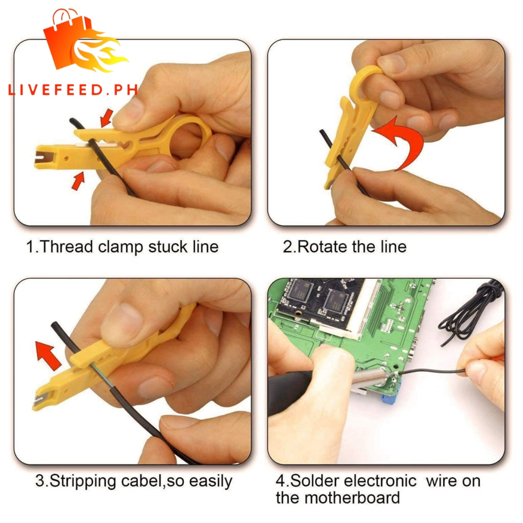 ProTech 60W Digital Soldering Iron Kit – Adjustable 200-450°C with LCD Display