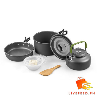 Deerjoy Outdoor Pro: Non-Stick Camping Cookware Set