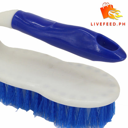 Multi-Purpose Bathroom Scrub Brush – Heavy-Duty Mildew, Grime & Soap Scum Cleaner