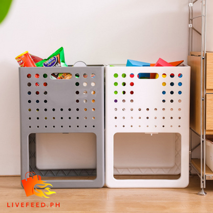 Space Saving Laundry Solution Basket