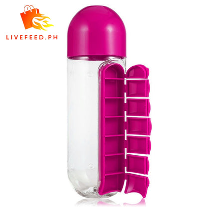 Stackable Bottle with Organizer – The Ultimate Portable Storage Solution