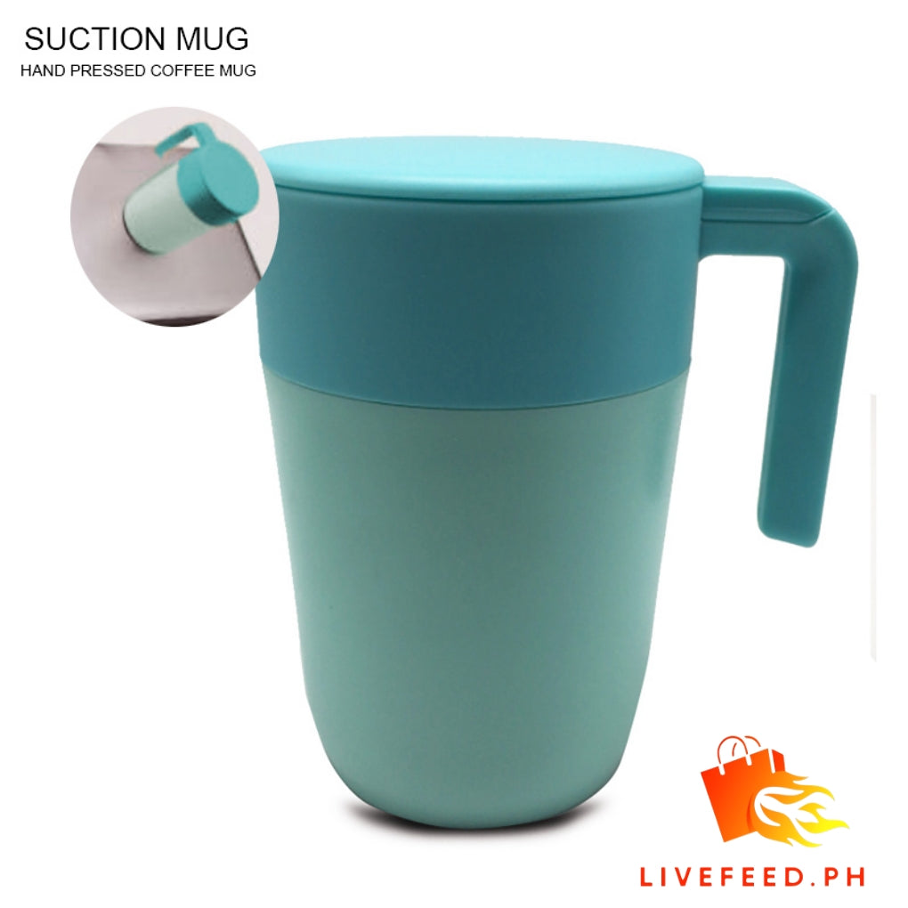 SuctionGrip 260ml Coffee Mug – Spill-Free Coffee Anytime, Anywhere