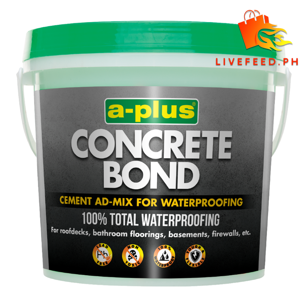 A-Plus ConcreteBond Waterproofing – Heavy-Duty Cement Modifier