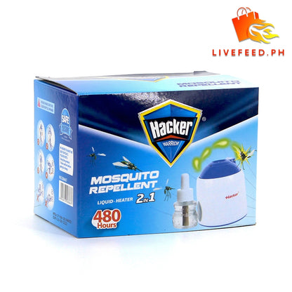 2-in-1 Electric Mosquito Repellent Heater & Repellent Liquid – Ultimate Protection Against Mosquitoes