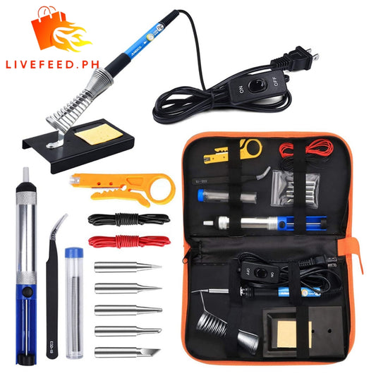 ProTech 60W Digital Soldering Iron Kit – Adjustable 200-450°C with LCD Display