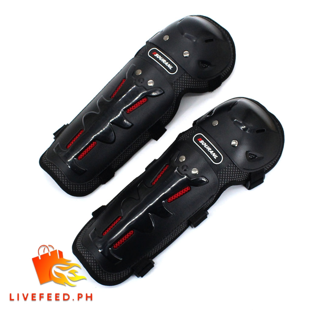 Knee and Elbow Pad Protectors for Motorcycle Riders