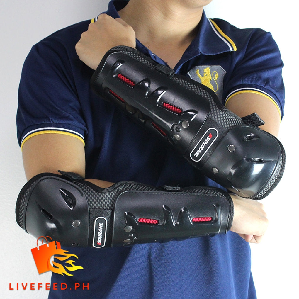 Knee and Elbow Pad Protectors for Motorcycle Riders