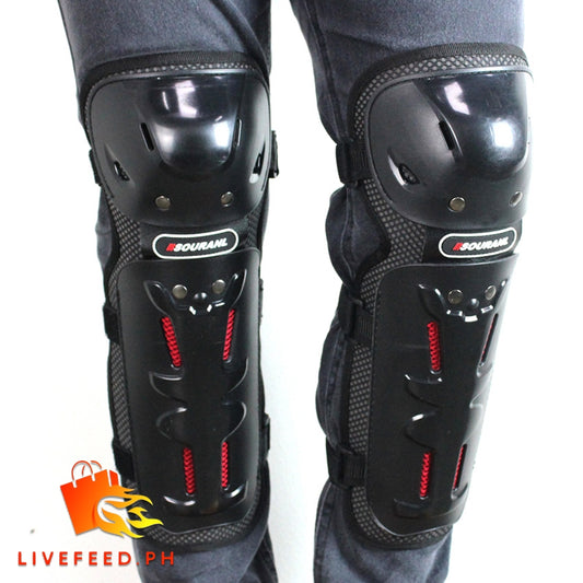 Knee and Elbow Pad Protectors for Motorcycle Riders