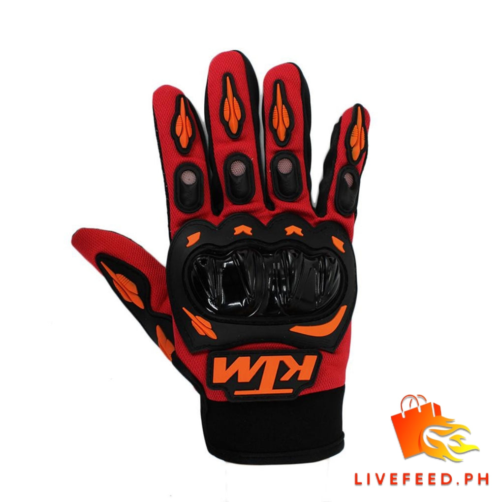 KTM Motorcycle Racing Gloves – Ultimate Comfort & Protection for Riders