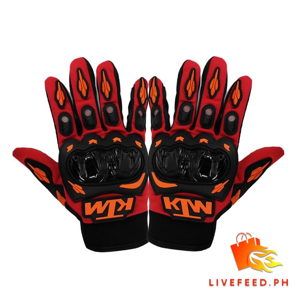 KTM Motorcycle Racing Gloves – Ultimate Comfort & Protection for Riders