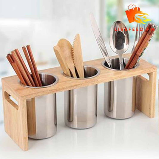 Stainless Steel Tableware Storage Rack