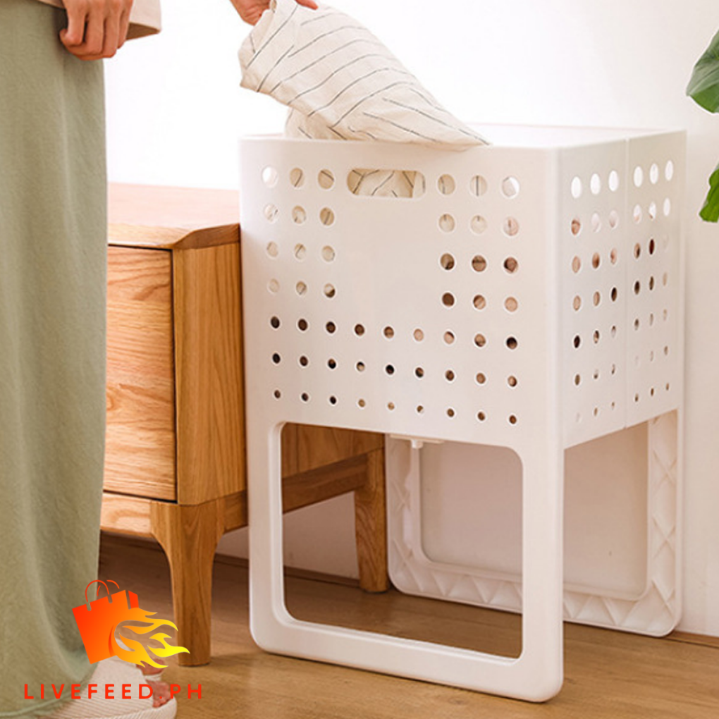 Space Saving Laundry Solution Basket