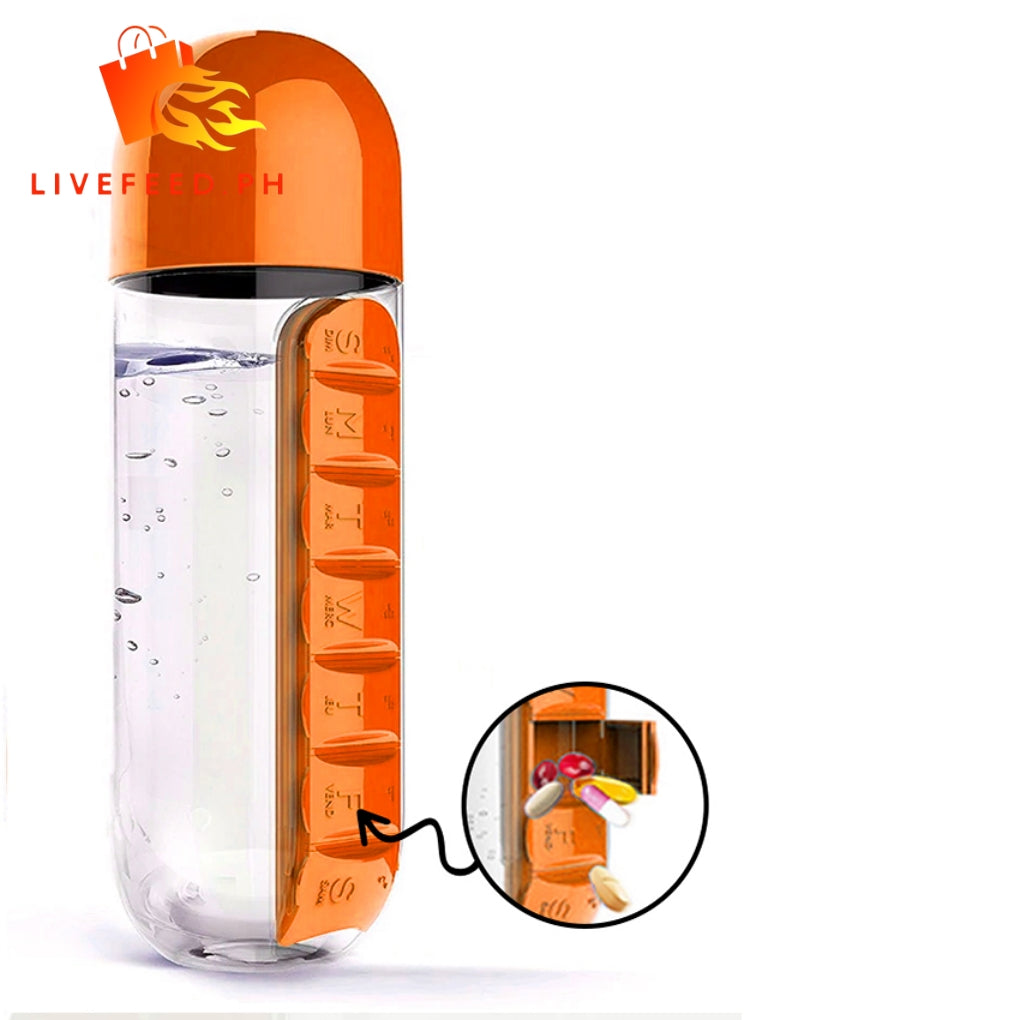 Stackable Bottle with Organizer – The Ultimate Portable Storage Solution