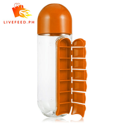 Stackable Bottle with Organizer – The Ultimate Portable Storage Solution