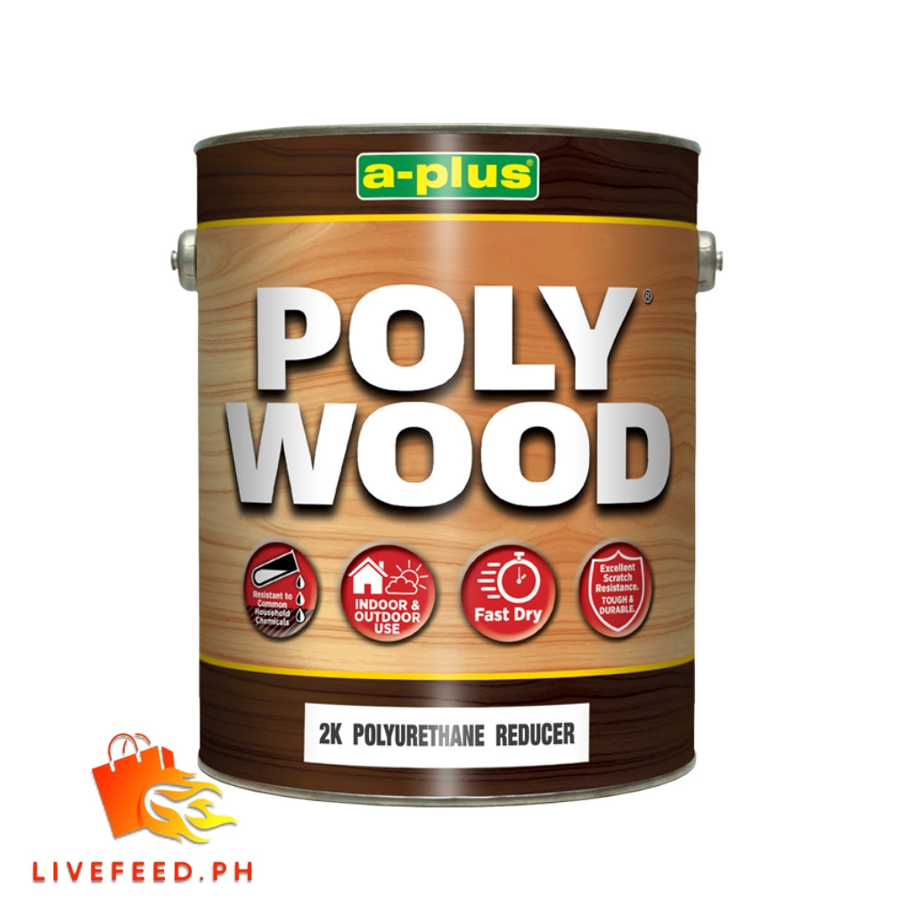 PolyWood Pro: 2K Polyurethane Reducer by A-Plus