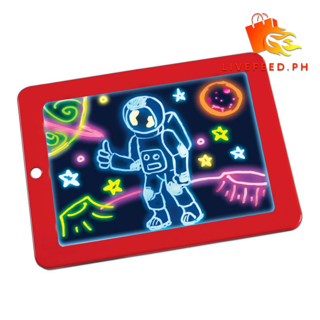 MagicGlow Light-Up Drawing Pad